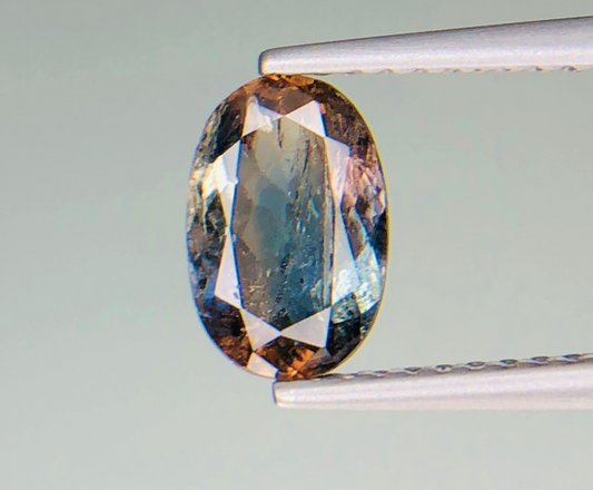 Ultra Rare Blue Phantom: Axenite 1.0 ct (Rare)