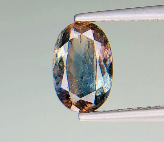 Ultra Rare Blue Phantom: Axenite 1.0 ct (Rare)