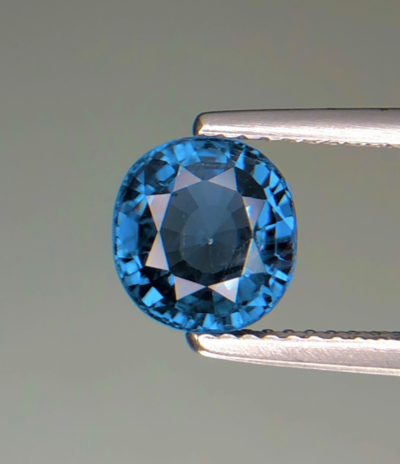 Rare Natural 2.01 ct Blue Cobalt Spinel (Tanzania)